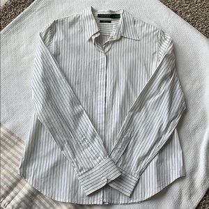 Lauren Ralph Lauren Black & White Button Down